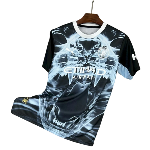 Manchester City 2025/26 Black and blue concept version Jersey