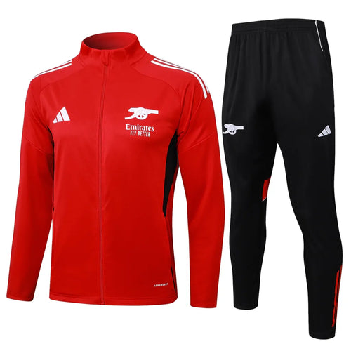 Arsenal 25/26 TrackSuit Red and Black