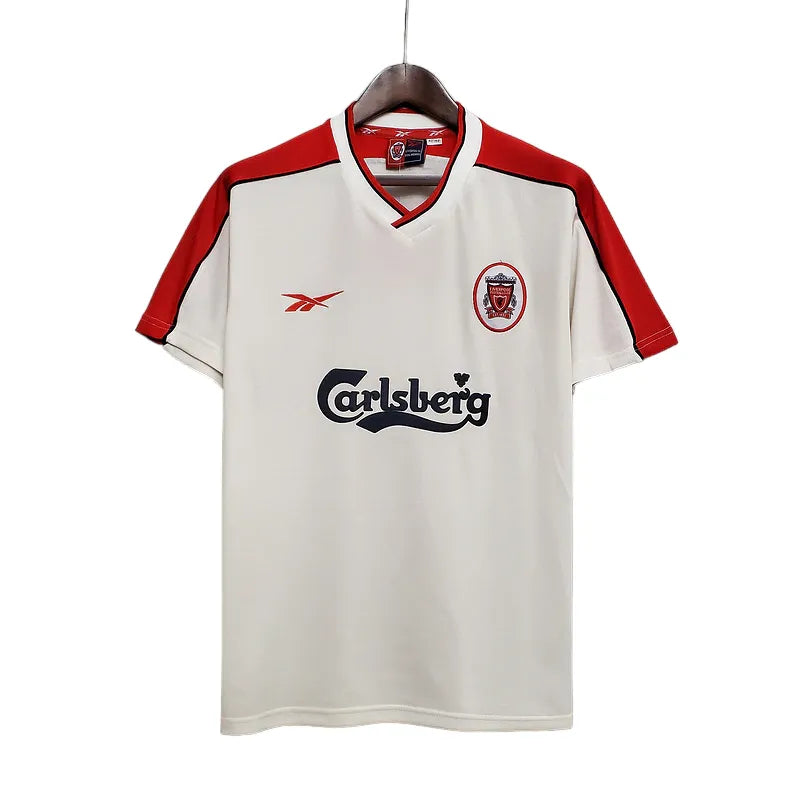 LIVERPOOL 1998 1999 REEBOK RETRO AWAY PLAYER JERSEY