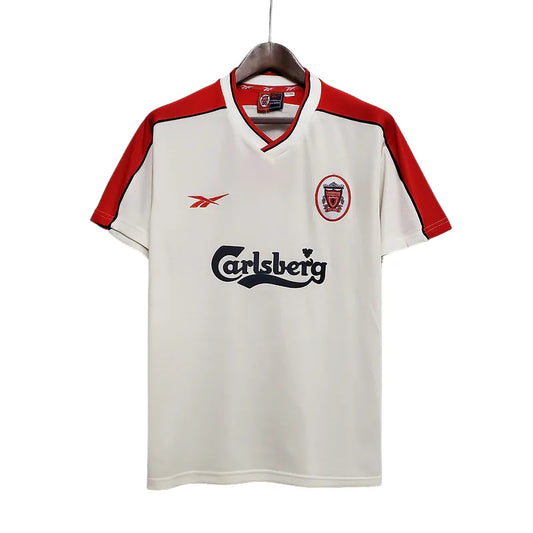 LIVERPOOL 1998 1999 REEBOK RETRO AWAY PLAYER JERSEY