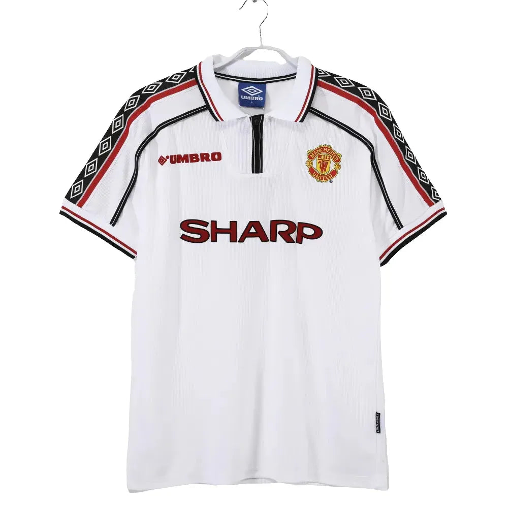 MANCHESTER UNITED 1998/1999 RETRO SHIRT WHITE