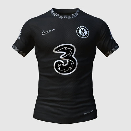 CHELSEA 2022/2023 PLAYER VERSION BLACK JERSEY