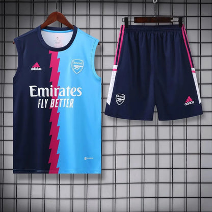 Arsenal Kit Training 23/24 Jersey + Shorts - No Sleeve