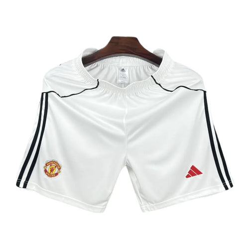 MANCHESTER UNITED 2025/26 HOME SHORTS WHITE