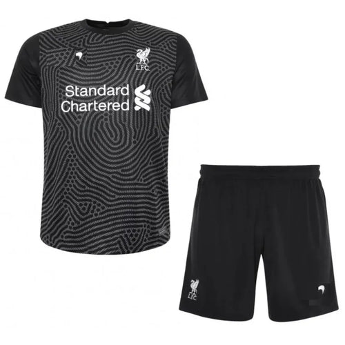 LIVERPOOL 2020/2021 HOME GOALKEEPER KIDS KIT