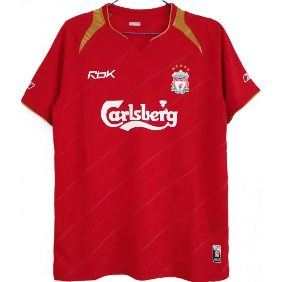 LIVERPOOL 2005 2006 RETRO HOME JERSEY