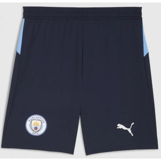 MANCHESTER CITY 2025 2026 HOME BLUE SHORTS