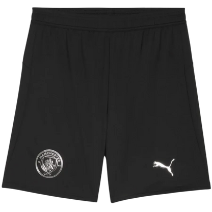 MANCHESTER CITY 2025 2026 AWAY BLACK SHORTS