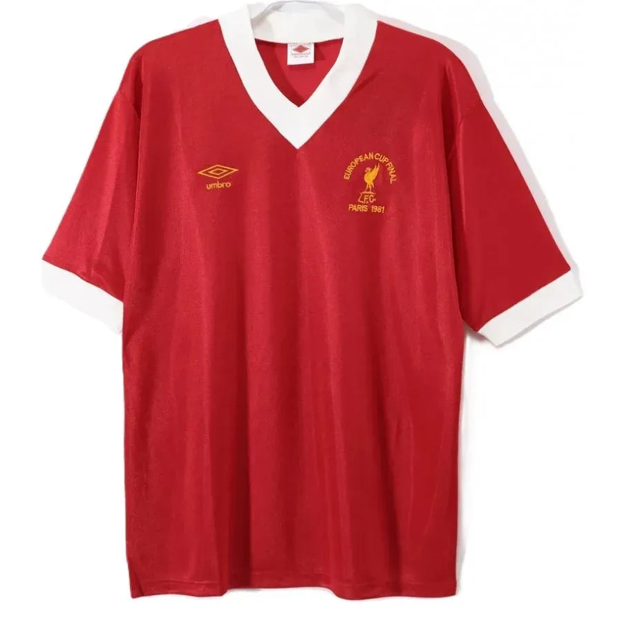 LIVERPOOL 1980 1981 RETRO HOME JERSEY