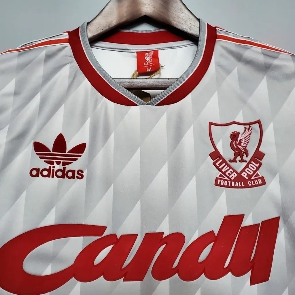LIVERPOOL 1989 1991 RETRO AWAY PLAYER JERSEY