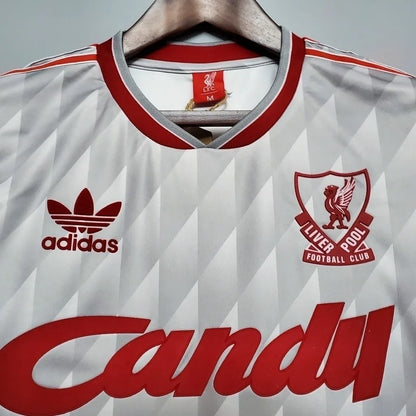 LIVERPOOL 1989 1991 RETRO AWAY PLAYER JERSEY