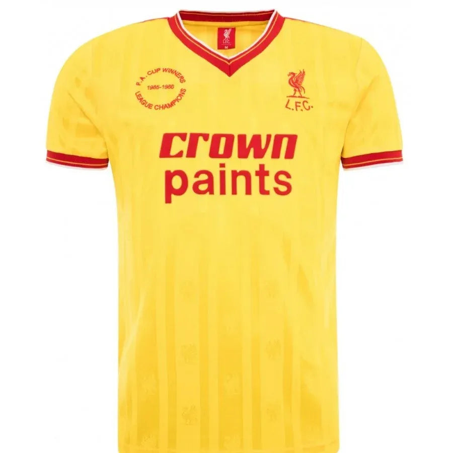 LIVERPOOL 1985 1986 RETRO AWAY PLAYER JERSEY