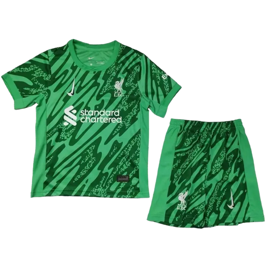 LIVERPOOL 2024/2025 AWAY GOALKEEPER KIDS KIT