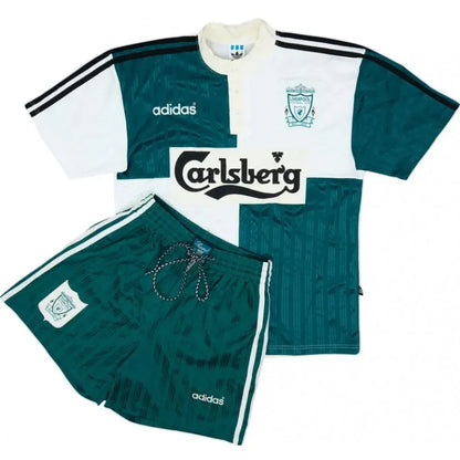LIVERPOOL 1995/1996 RETRO AWAY KIDS KIT