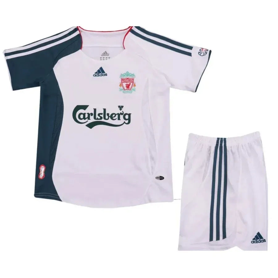 LIVERPOOL 2006/2007 RETRO AWAY KIDS KIT