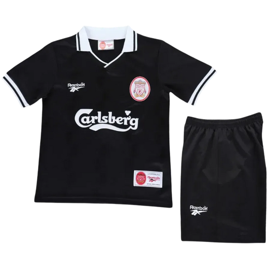 LIVERPOOL 1996/1997 RETRO REEBOK THIRD KIDS KIT