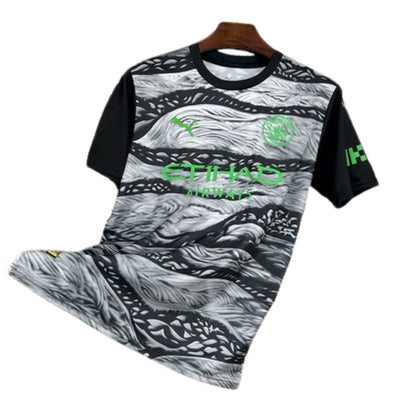 Manchester City 2025/26 Black and gray concept version Jersey