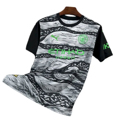 Manchester City 2025/26 Black and gray concept version Jersey