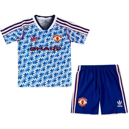 KIT KIDS II MANCHESTER UNITED 1991 1992 RETRO