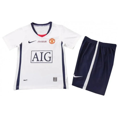 KIT KIDS II MANCHESTER UNITED 2008 2009 AWAY RETRO
