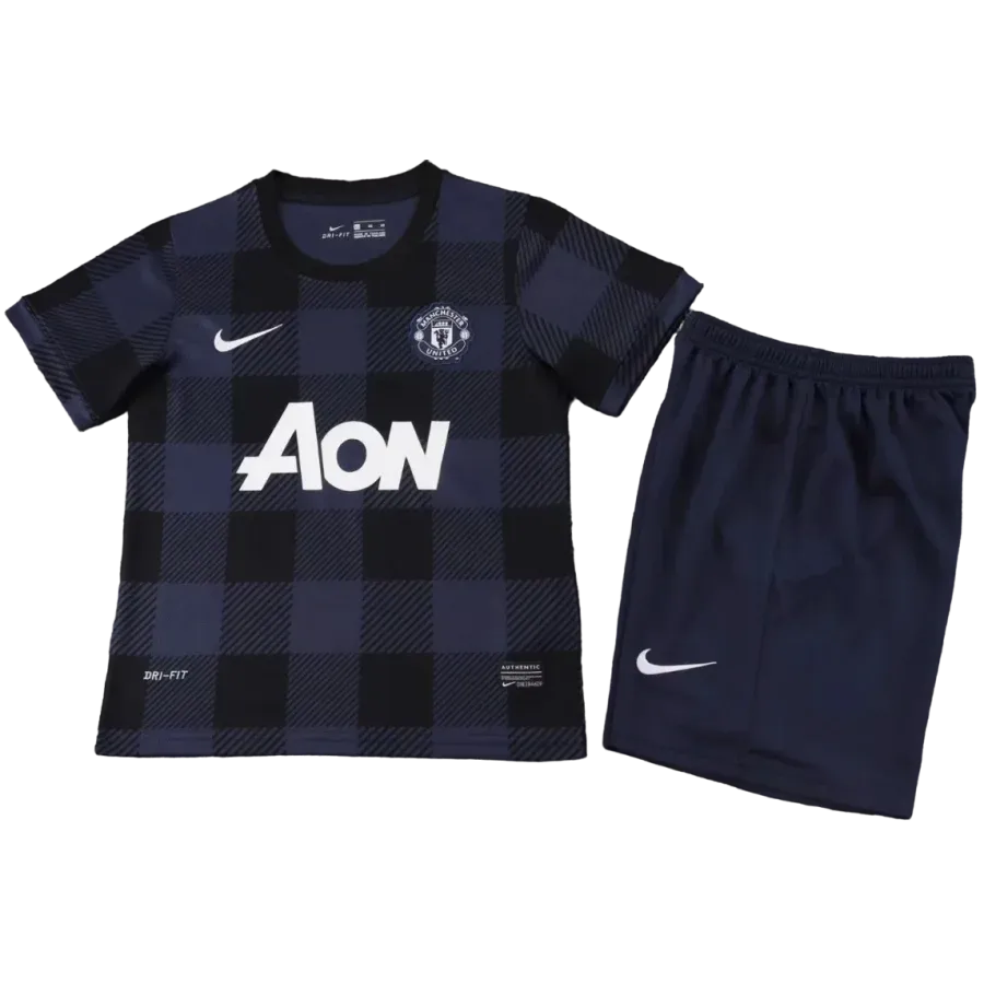 KIT KIDS II MANCHESTER UNITED 2013 2014 AWAY RETRO