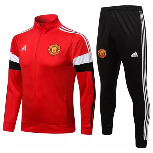 MANCHESTER UNITED TRAINING KIT 2021 2022 RED AND BLACK