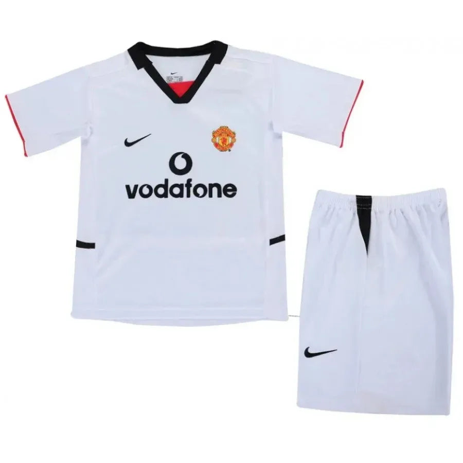 KIT KIDS II MANCHESTER UNITED 2002 2003 AWAY RETRO