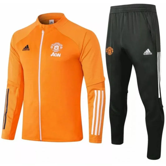 MANCHESTER UNITED TRAINING KIT 2020 2021 ORANGE
