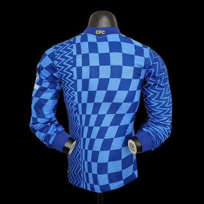 CHELSEA 2021/2022 PLAYER VERSION LONG SLEEVE HOME JERSEY