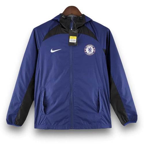 CHELSEA 2022 BLUE AND BLACK WINDBREAKER