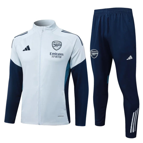 Arsenal 25/26 TrackSuit Light Gray Blue