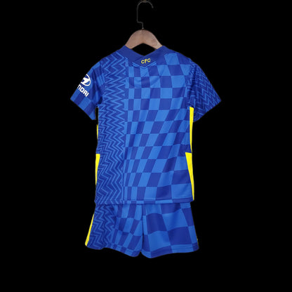 Kids Chelsea Home Kit 2021/2022 - Blue