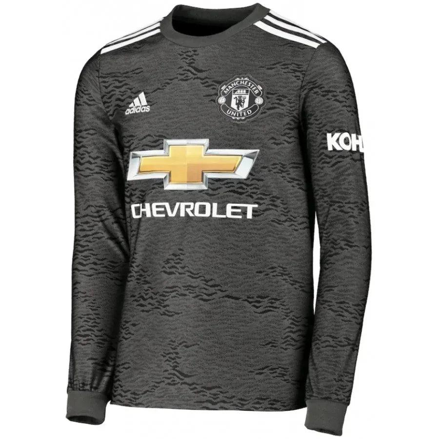 OFFICIAL MANCHESTER UNITED 2020 2021 II LONG SLEEVE PLAYER SHIRT
