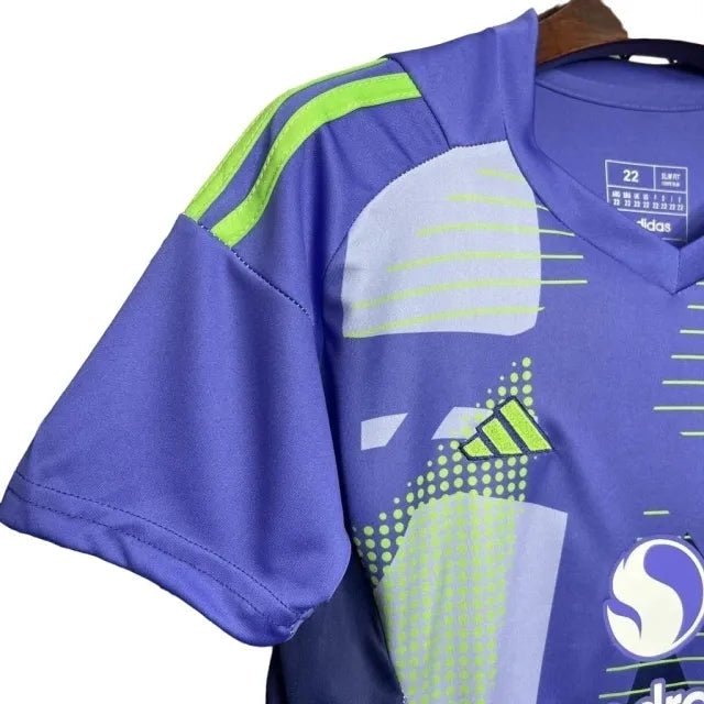 MANCHESTER UNITED 2024/25 GOALKEEPER KIDS KIT