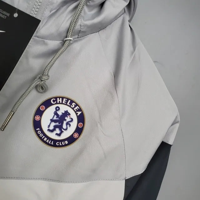 CHELSEA OFF-WHITE WINDBREAKER
