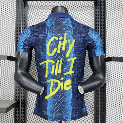 Manchester City 2025/26 Blue Special Edition Jersey Player Version