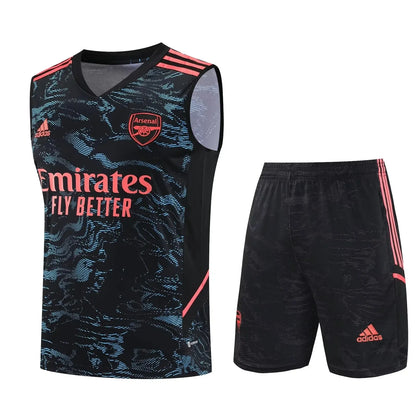 Arsenal Kit Training 2022/2023 Jersey + Shorts - No Sleeve