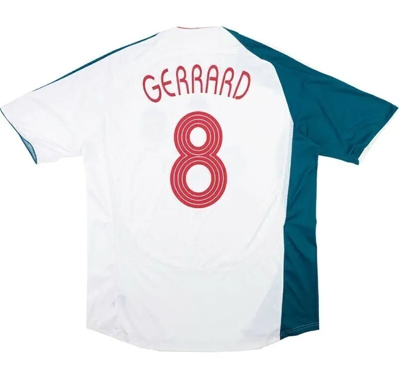 LIVERPOOL 2006 2007 RETRO AWAY PLAYER JERSEY