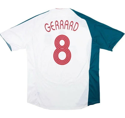LIVERPOOL 2006 2007 RETRO AWAY PLAYER JERSEY