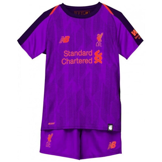 OFFICIAL LIVERPOOL 2018/2019 AWAY PLAYER KIDS KIT