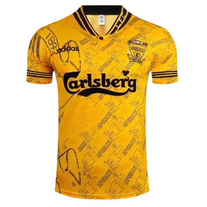 LIVERPOOL 1994 1996 RETRO AWAY PLAYER JERSEY