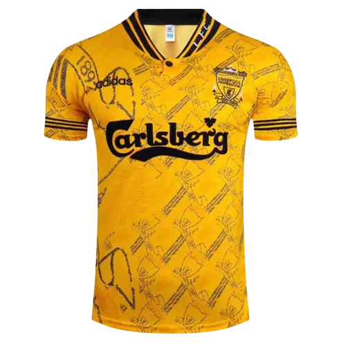 LIVERPOOL 1994 1996 RETRO AWAY PLAYER JERSEY