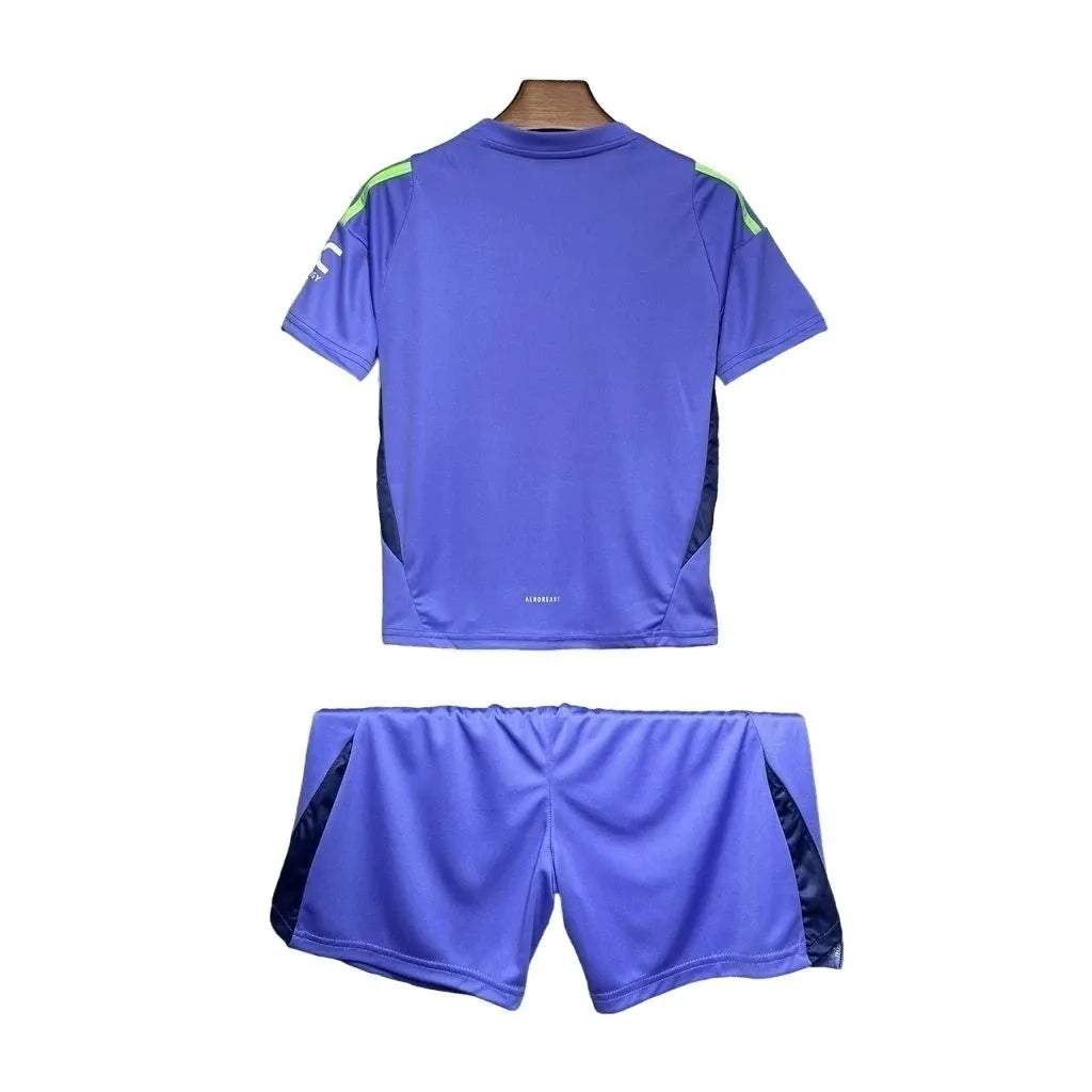 MANCHESTER UNITED 2024/25 GOALKEEPER KIDS KIT