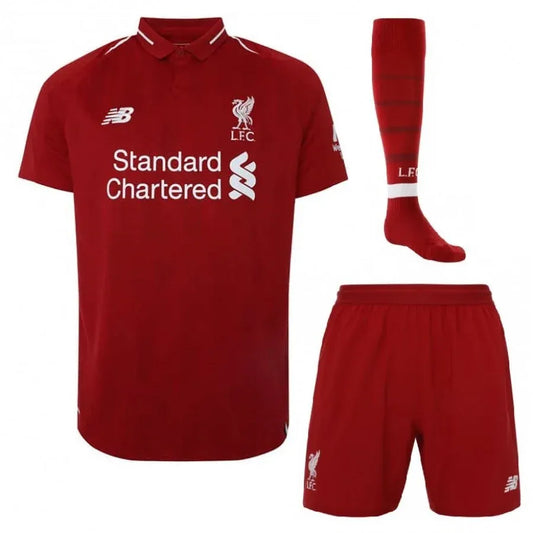 OFFICIAL LIVERPOOL 2018/2019 HOME PLAYER ADULT KIT
