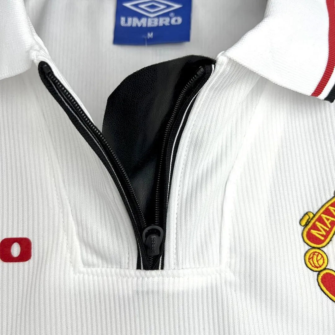 MANCHESTER UNITED 1998/1999 RETRO SHIRT WHITE
