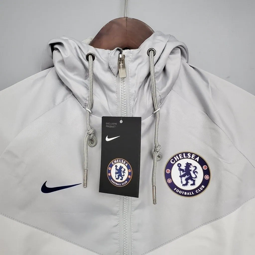 CHELSEA OFF-WHITE WINDBREAKER