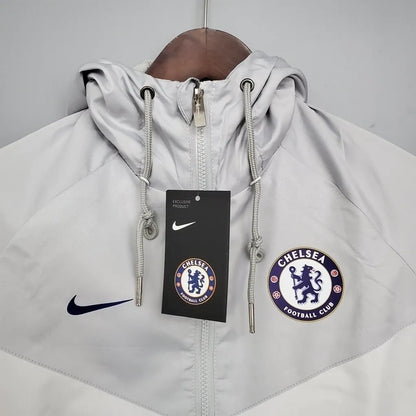 CHELSEA OFF-WHITE WINDBREAKER