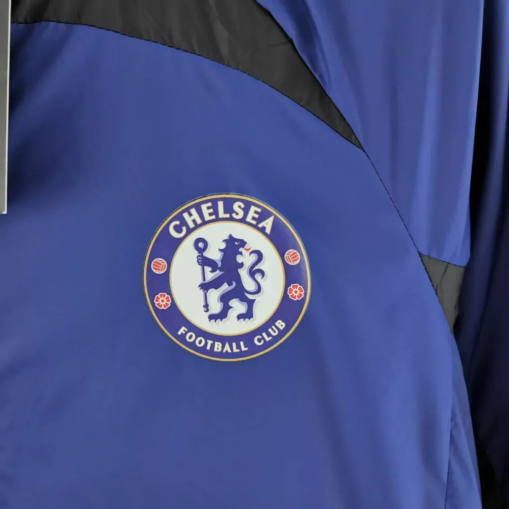 CHELSEA 2022 BLUE AND BLACK WINDBREAKER