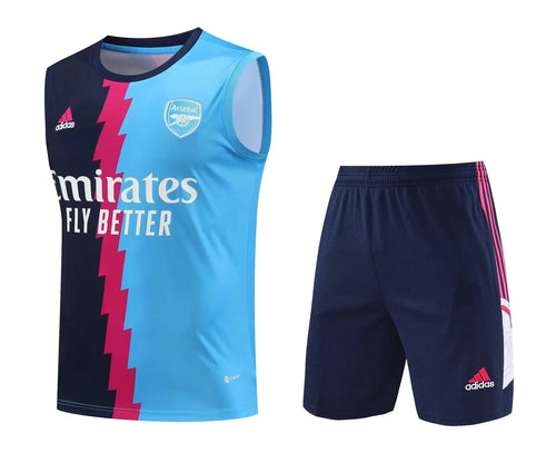 Arsenal Kit Training 23/24 Jersey + Shorts - No Sleeve