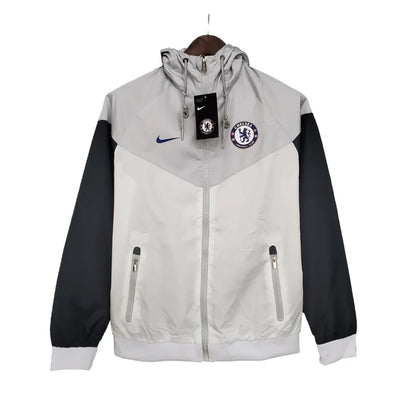 CHELSEA OFF-WHITE WINDBREAKER